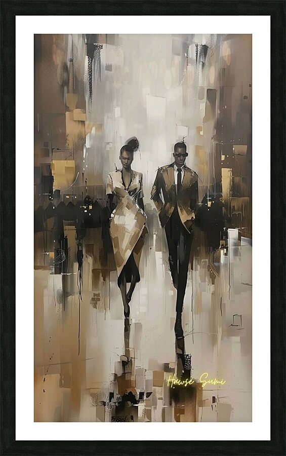 Urban Symphony Picture Frame print