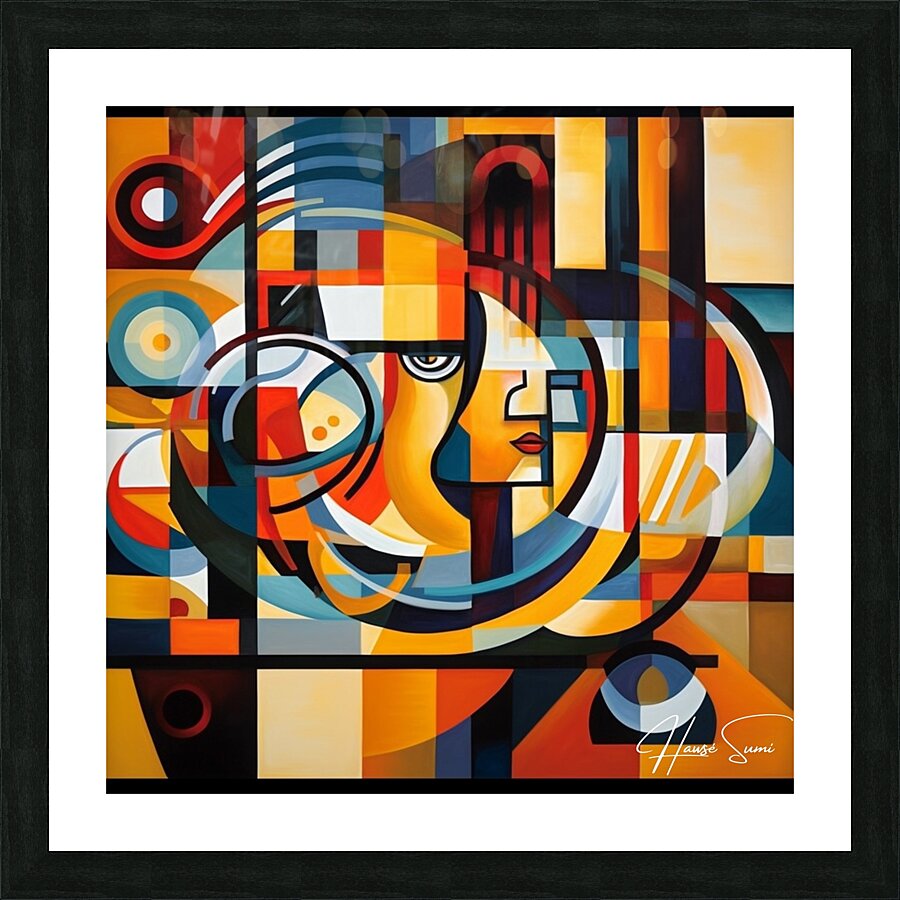 Confluence of Thought Picture Frame print