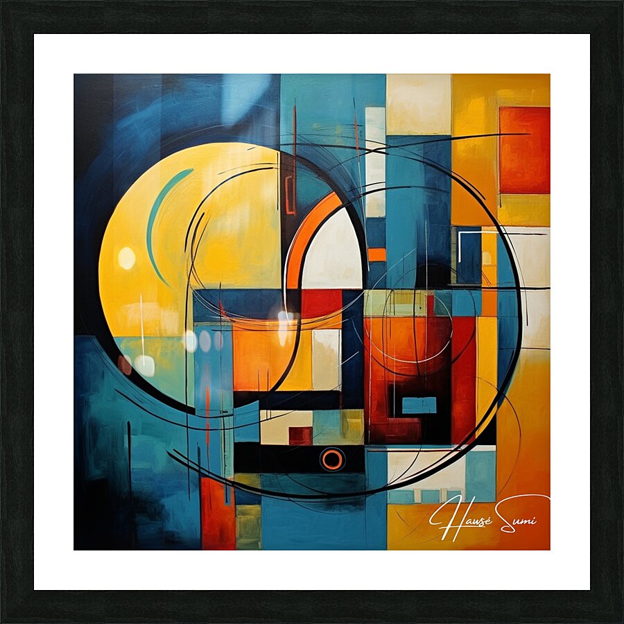 Cycles of Creation Picture Frame print