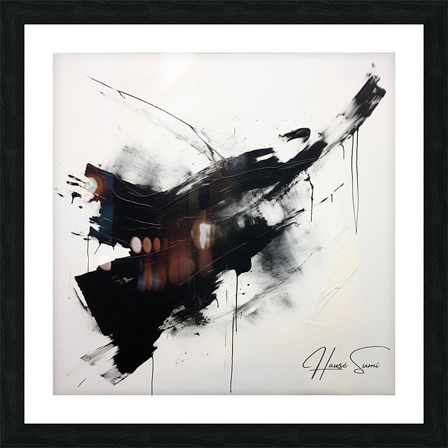 Turbulence and Tranquility Picture Frame print