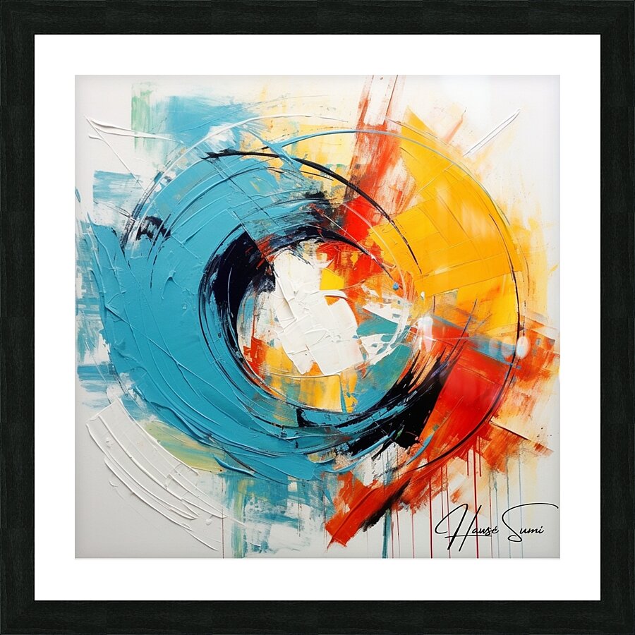 Celestial Confluence Picture Frame print