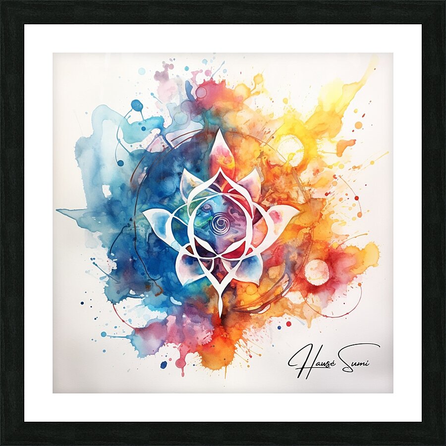 Lotus Symphony Picture Frame print