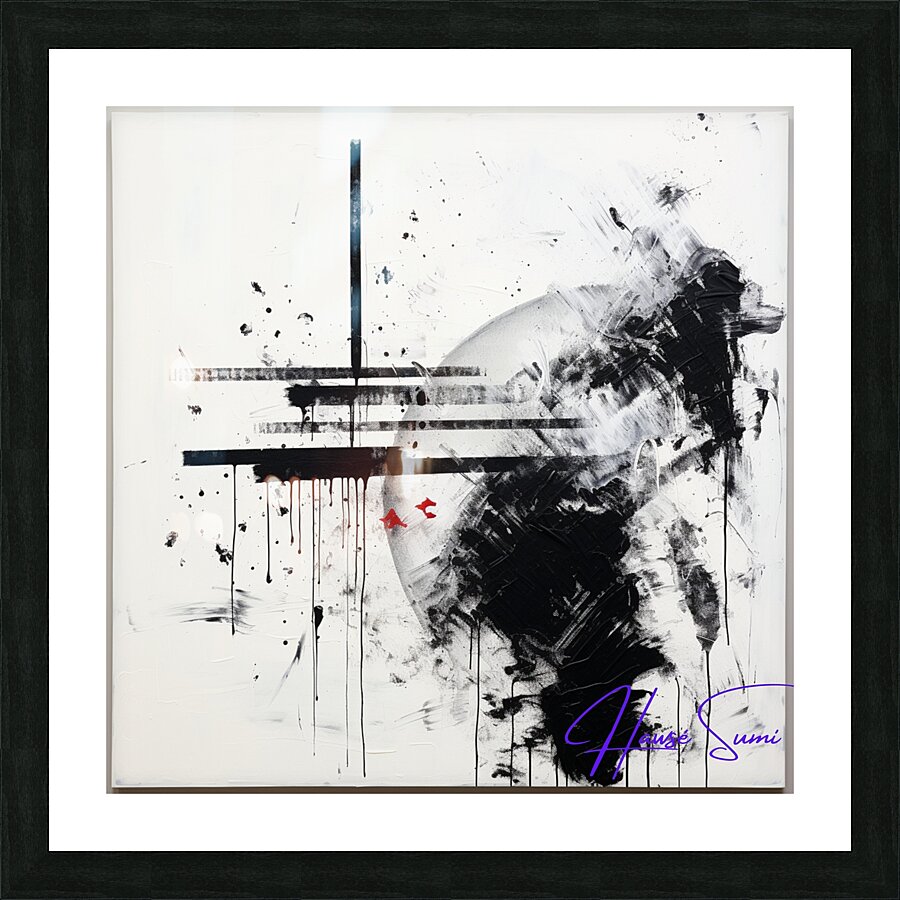 Radial Resonance Picture Frame print