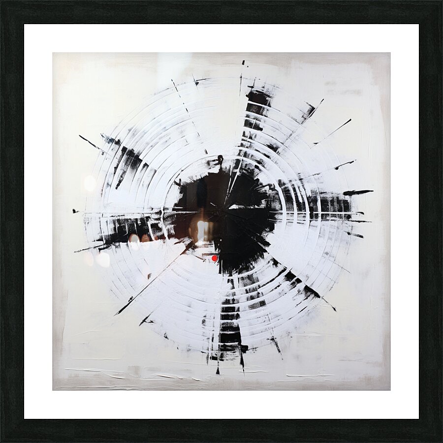 Ephemeral Echoes Picture Frame print