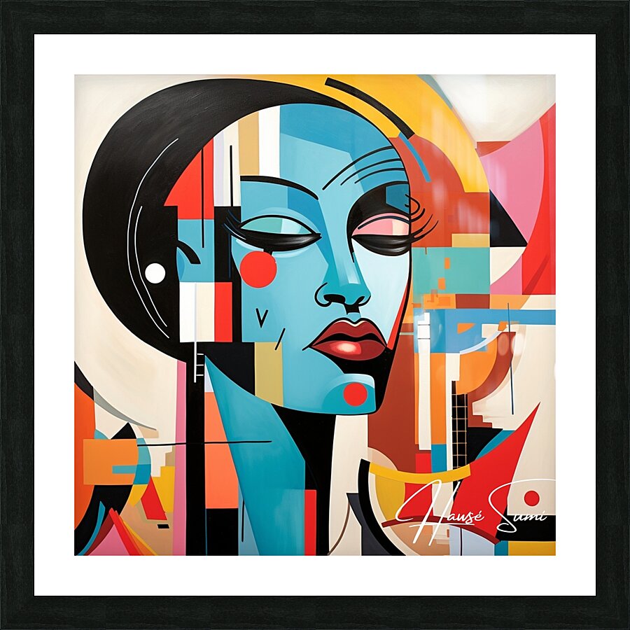 Reflections of the Modern Muse Picture Frame print