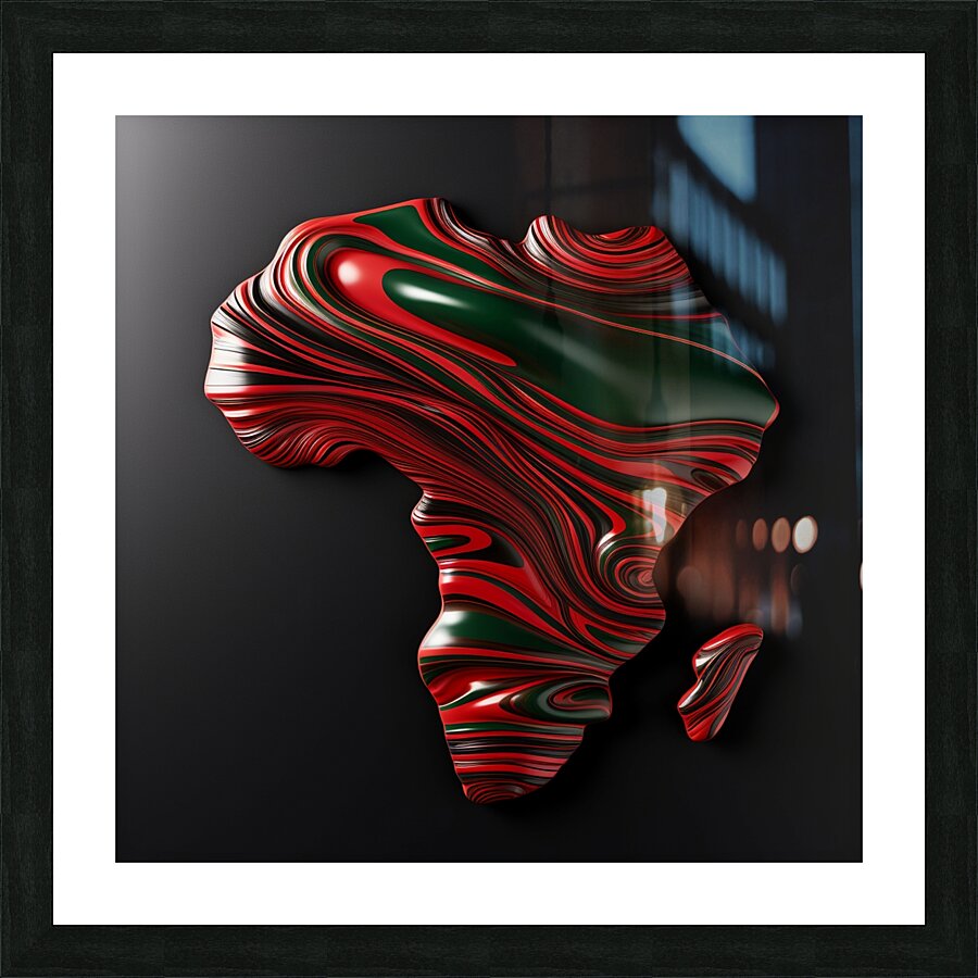 Mother Africa - I Picture Frame print