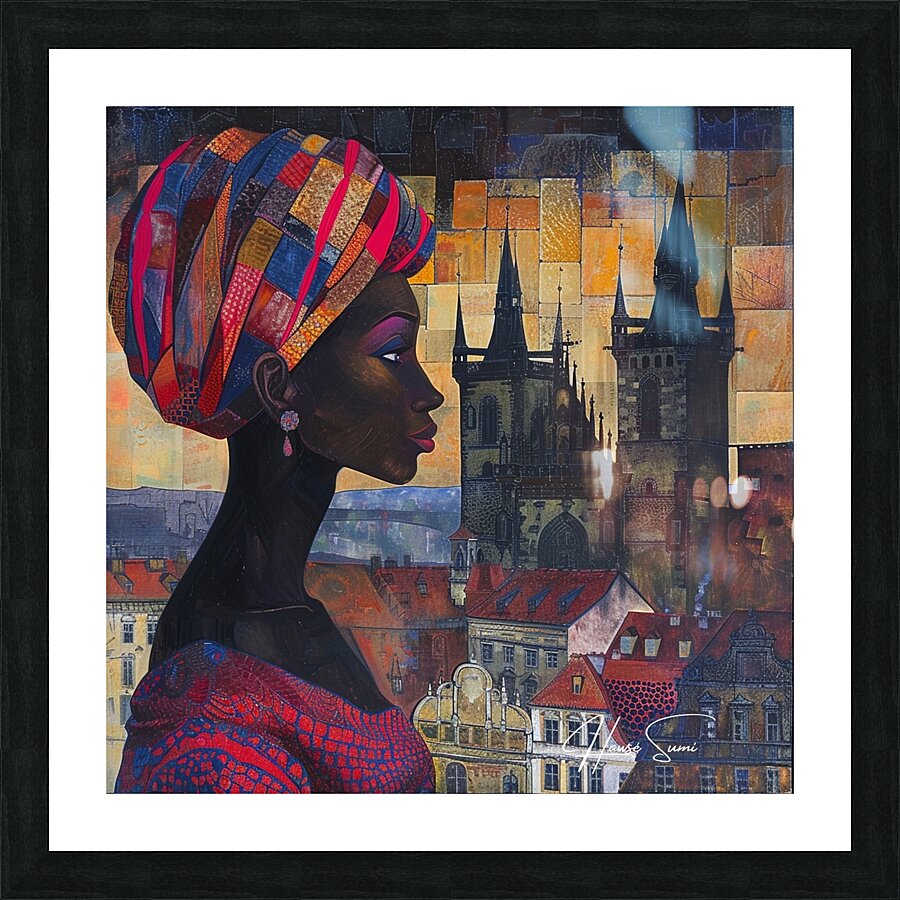 Cultural Tapestry Picture Frame print