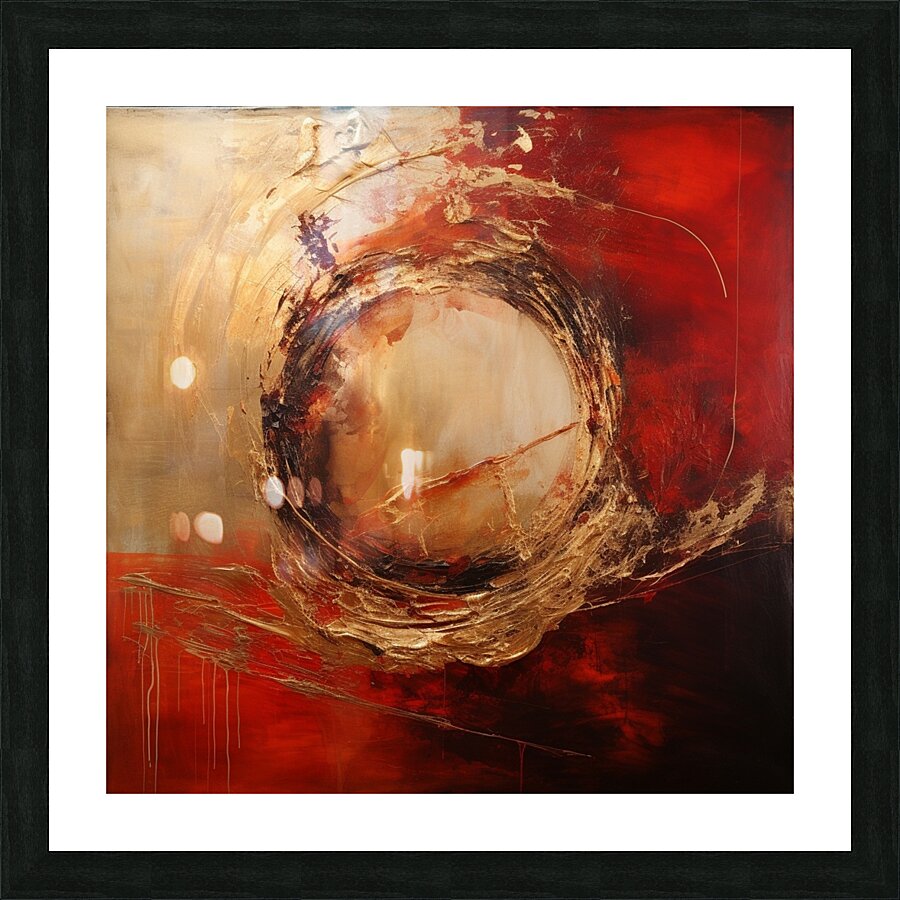 Whirlwind of Creation Picture Frame print