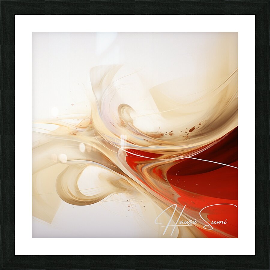 Ethereal Waves Picture Frame print