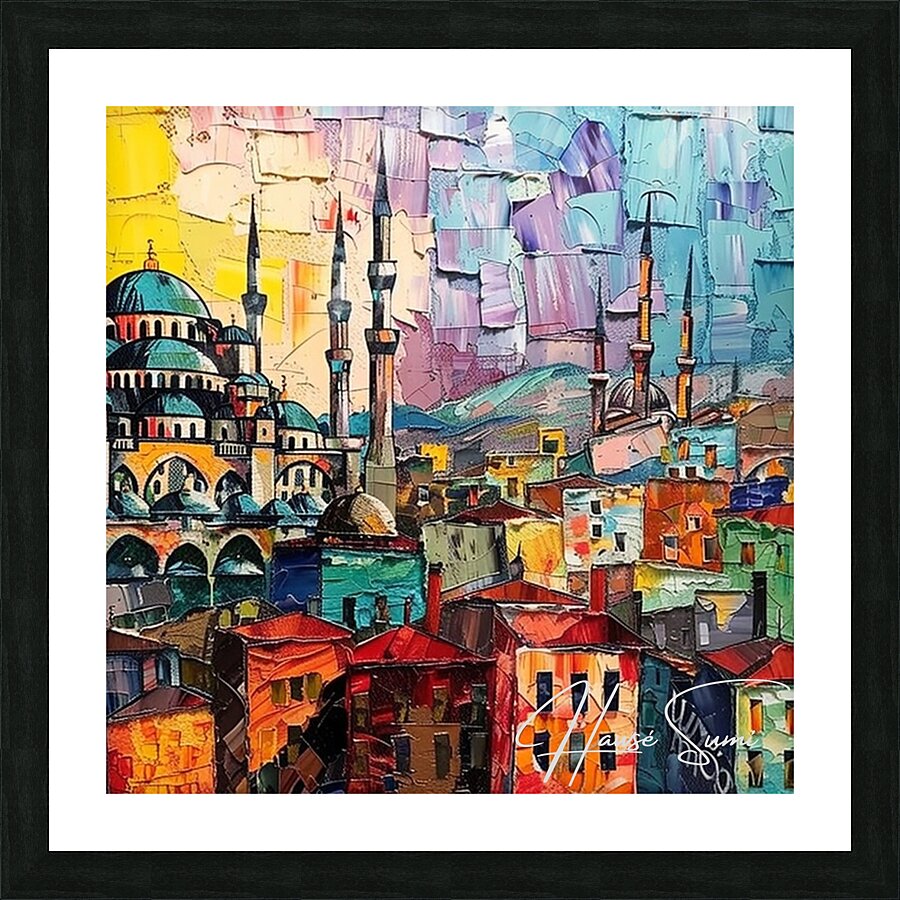 City of Dreams Picture Frame print