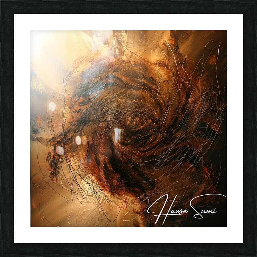 Cosmic Storm Picture Frame print