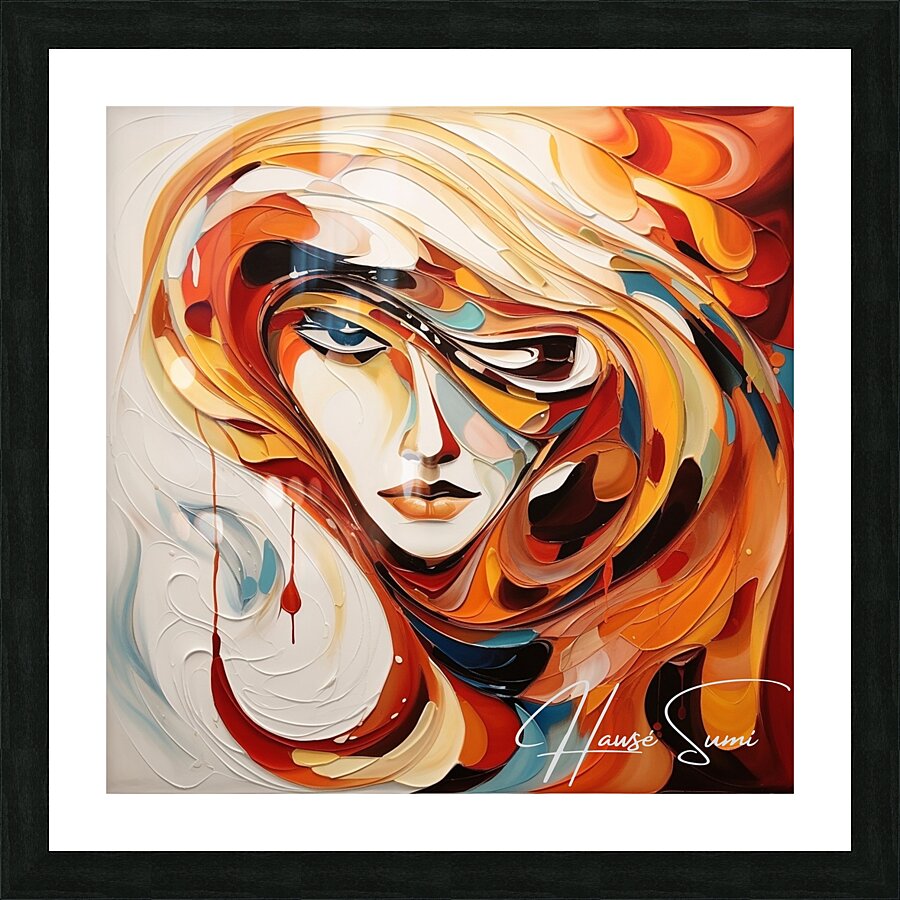 Flowing Emotions Picture Frame print