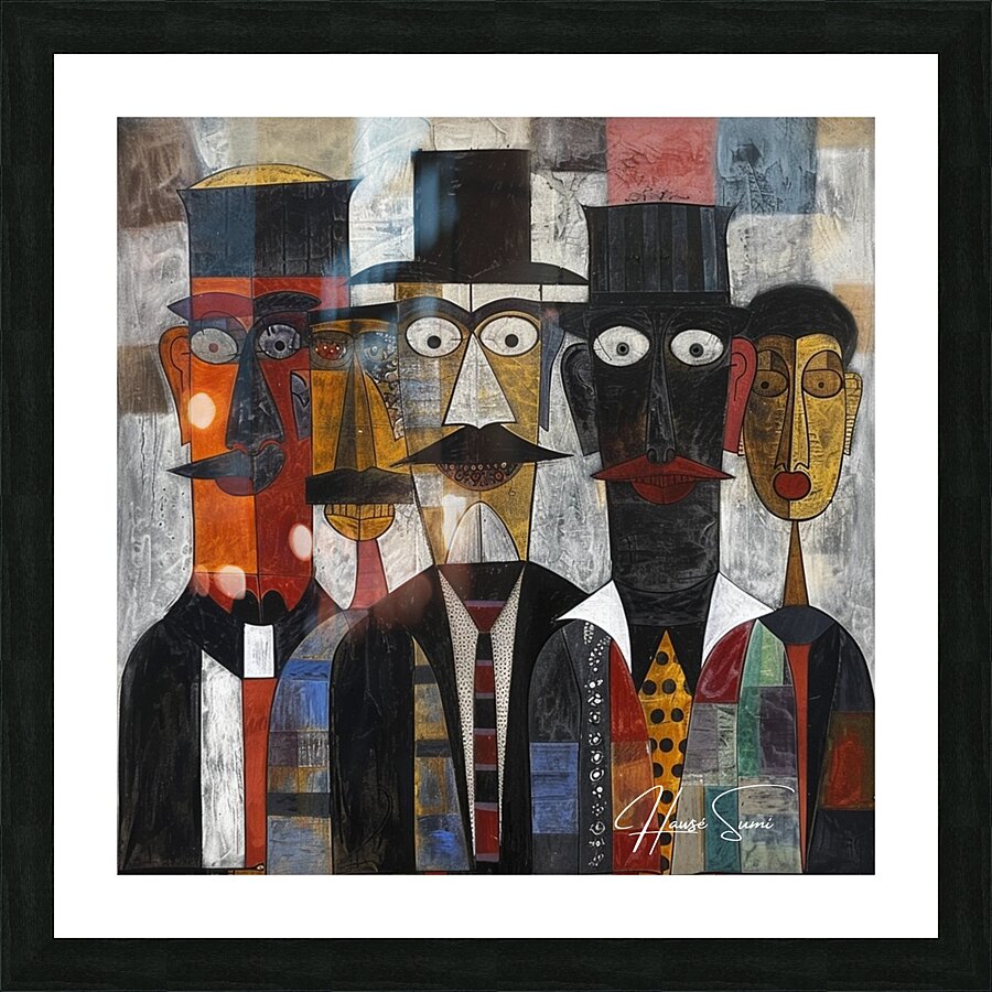 The Gathering Picture Frame print