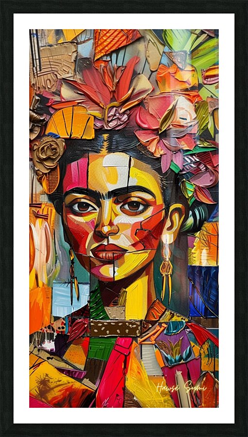 Petals of Pain and Passion Picture Frame print