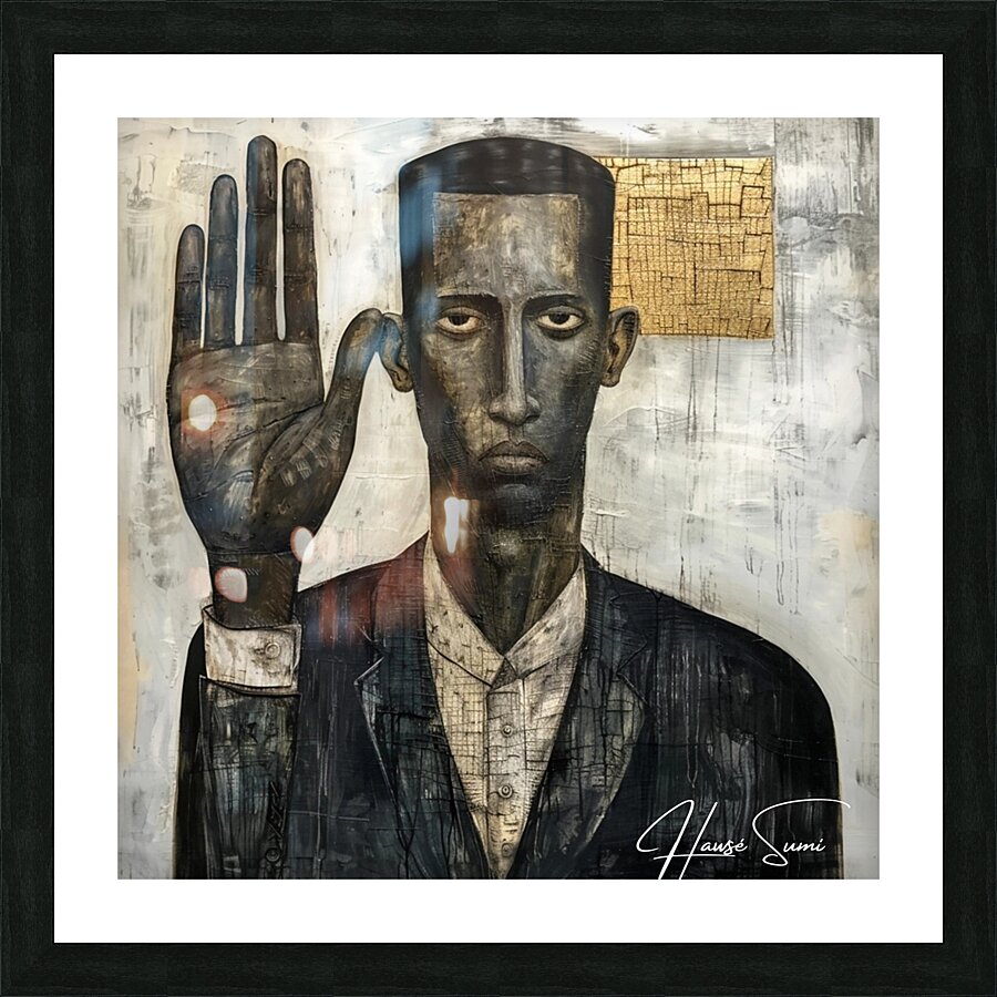 The Oath Picture Frame print