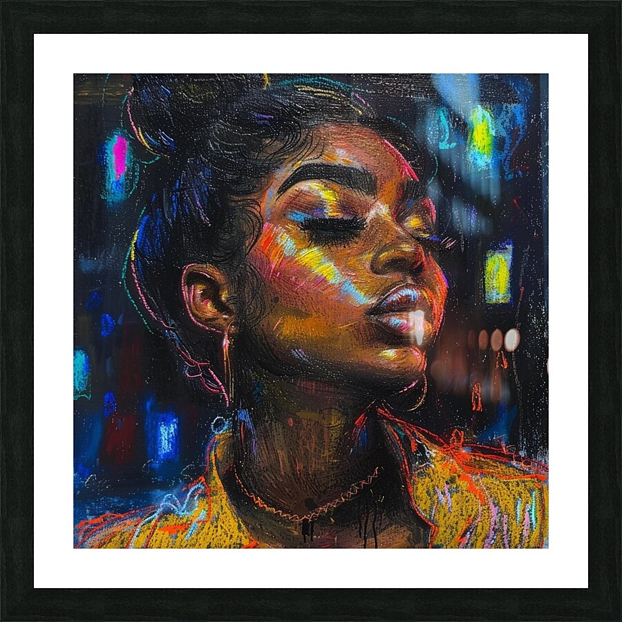 City Dreams Picture Frame print