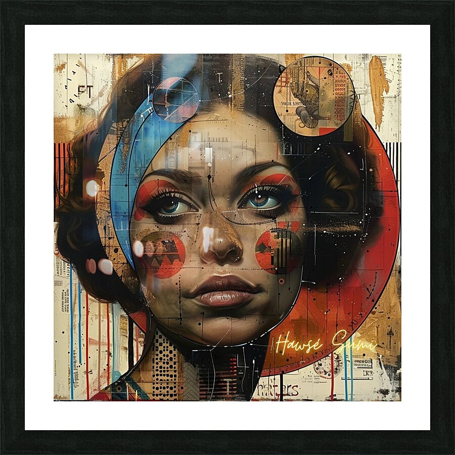 Circles of Heritage Picture Frame print