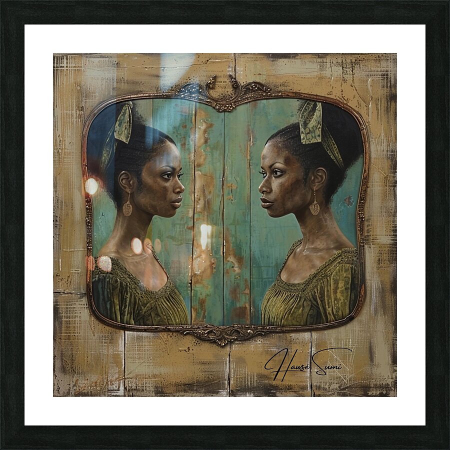 Double Vision Picture Frame print