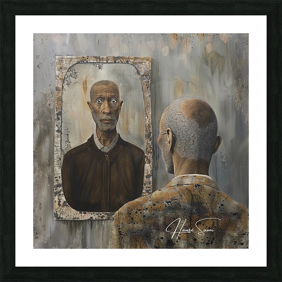 Reflections of Time Picture Frame print