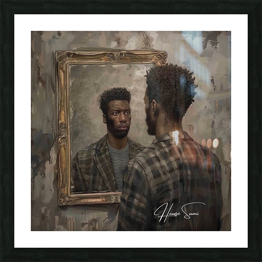 Echoes of Reality Picture Frame print