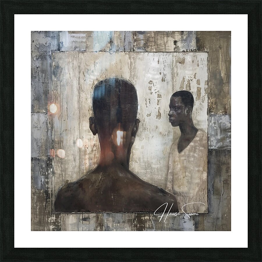 Fragments of Self Picture Frame print