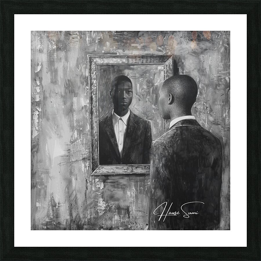 Silent Contemplation Picture Frame print