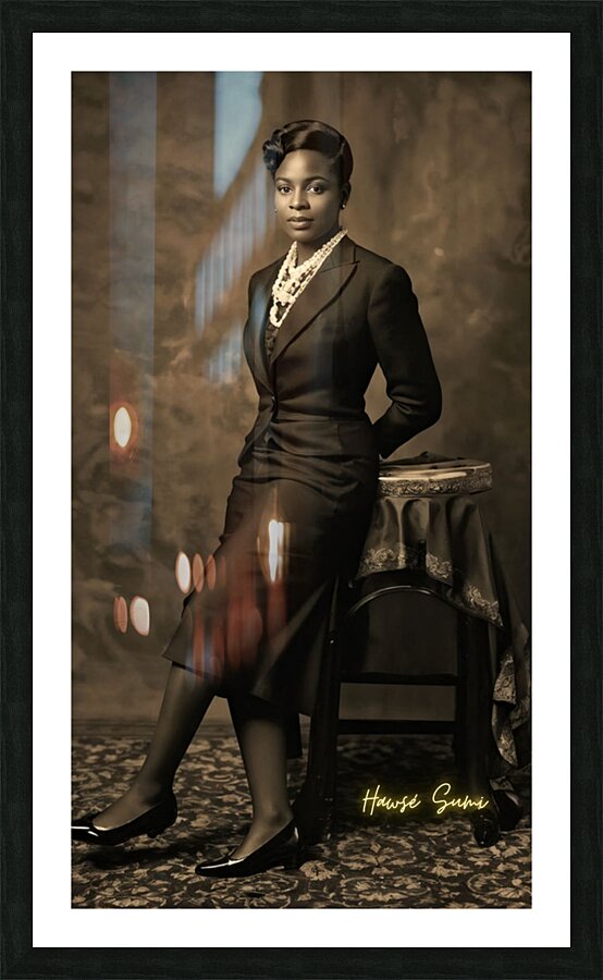 Regal Poise Picture Frame print