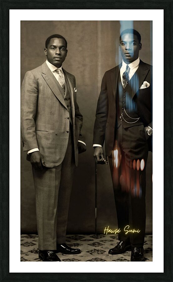 Brothers in Style Picture Frame print