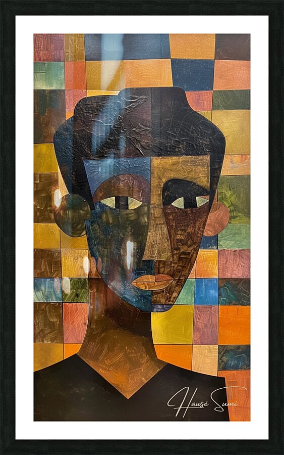 Patchwork of Emotions Picture Frame print