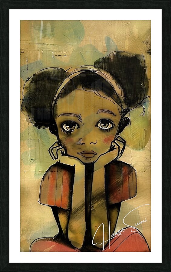 Youthful Wonder Picture Frame print