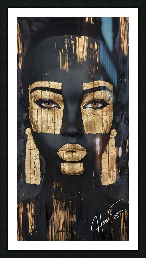 Golden Empress Picture Frame print