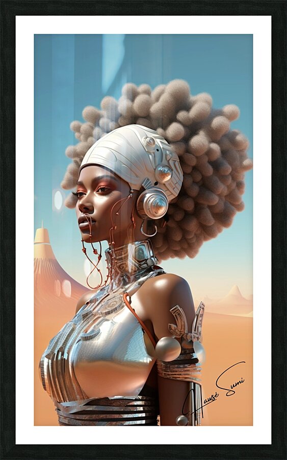 Desert Vanguard Picture Frame print