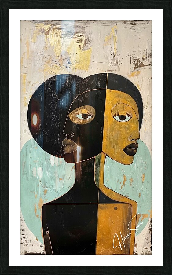 Duality of Strength Picture Frame print