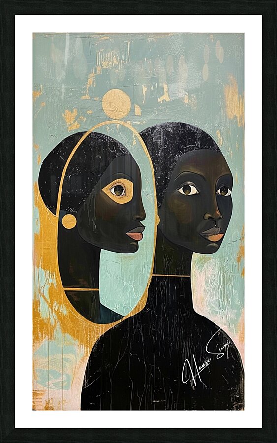 Mirror of the Soul Picture Frame print