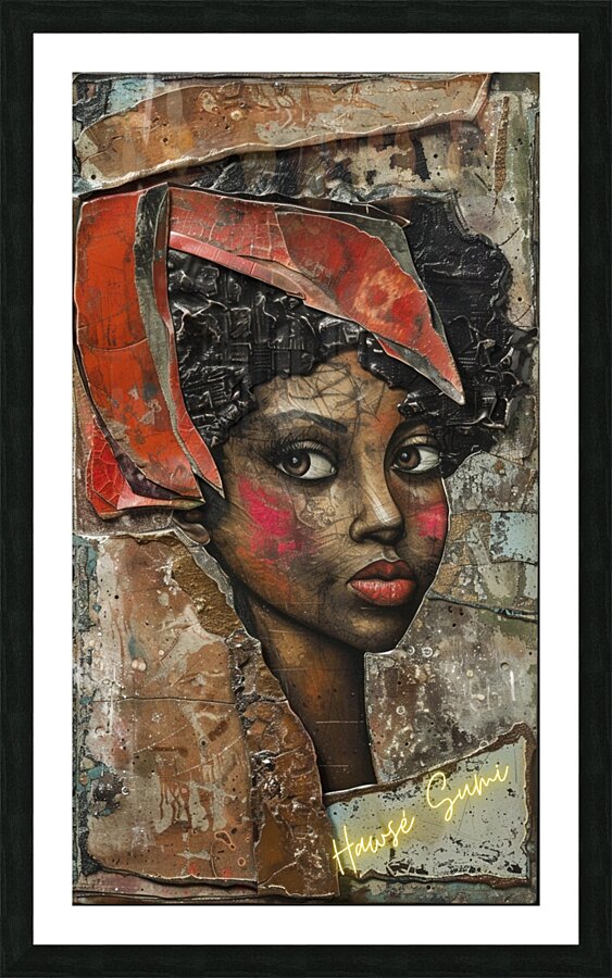 Zolas Gaze Picture Frame print