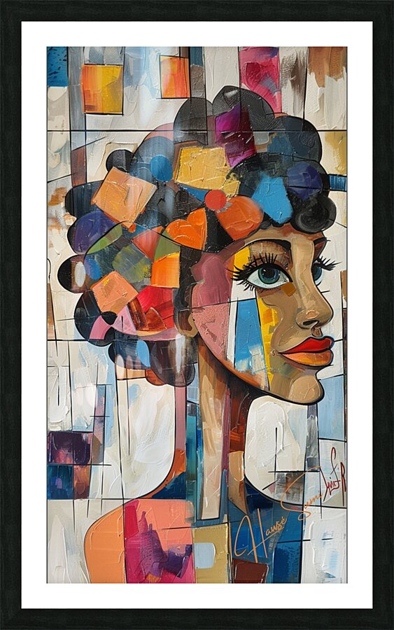 Imani The Bold Picture Frame print