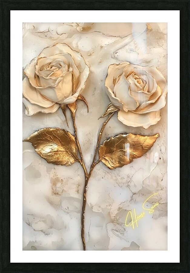 Gilded Devotion Picture Frame print