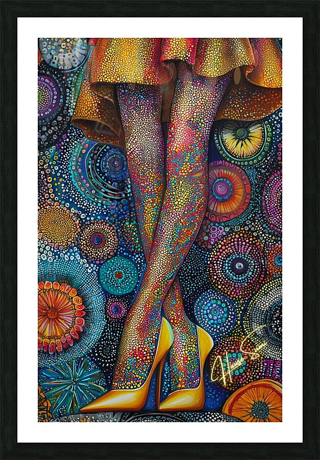 Celestial Strut Picture Frame print