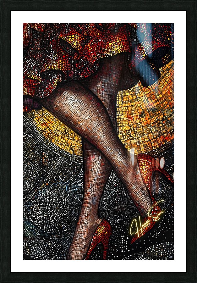 Ember Waltz Picture Frame print