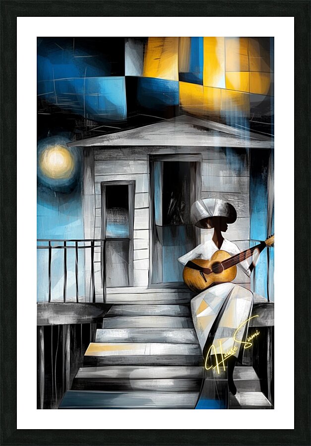 Ballad Under the Moon Picture Frame print