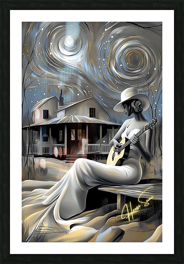 Serenade in Starlight Picture Frame print