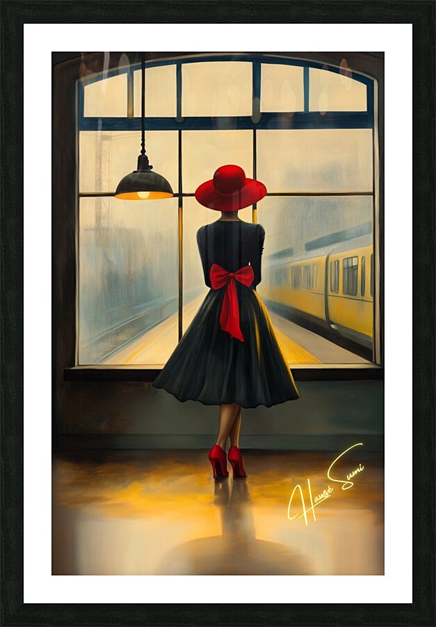 The Last Train Picture Frame print