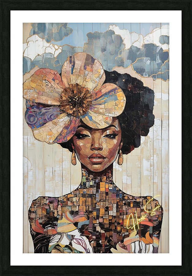 Roots of Gold Picture Frame print