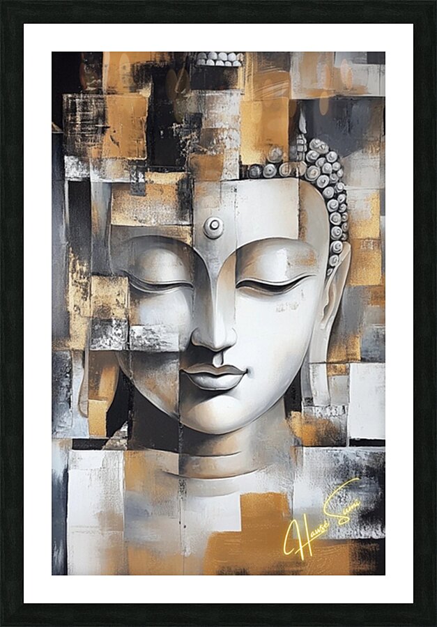 Awakened: Buddha in Fragments Picture Frame print