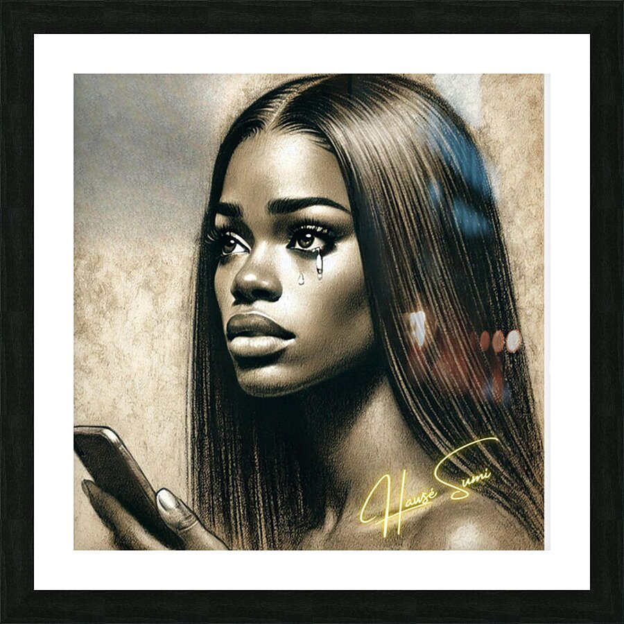 Read. Left. Unspoken Picture Frame print