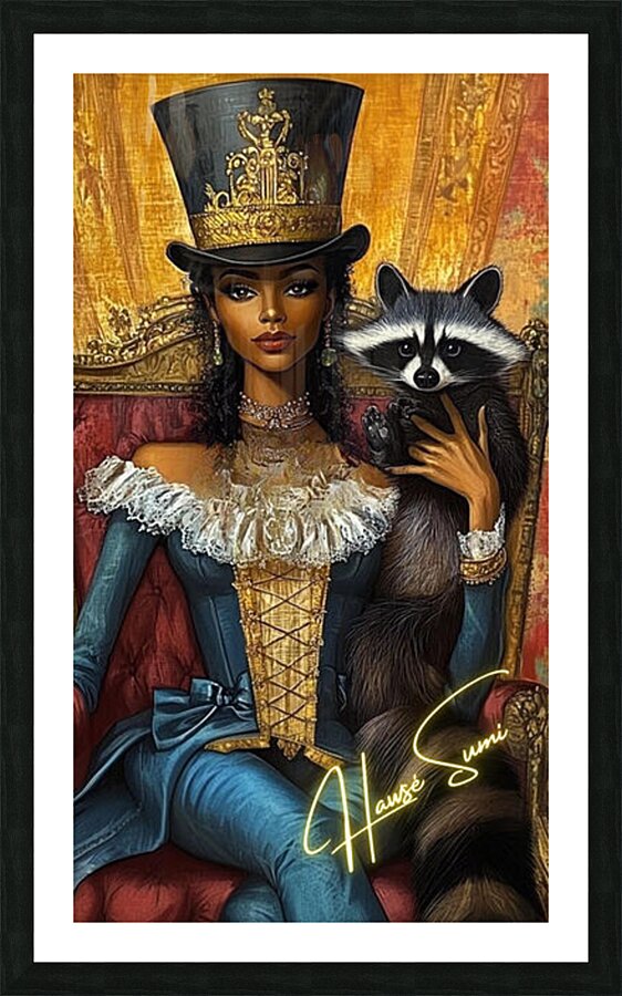 The Baroness of the Bayou Picture Frame print