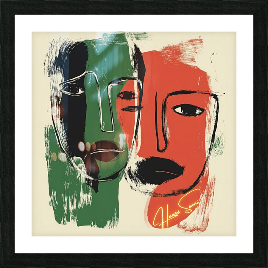 Reparations in Hue Picture Frame print