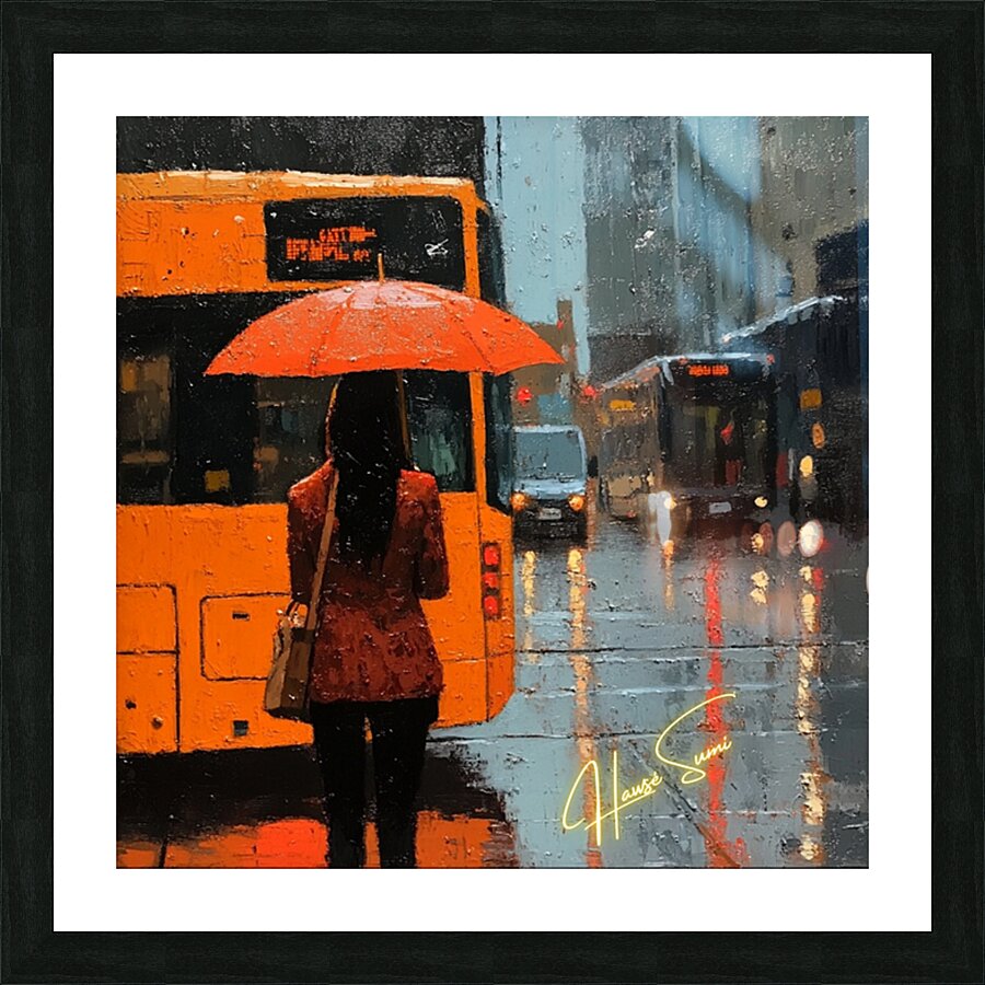 She Waited in Colo Picture Frame print