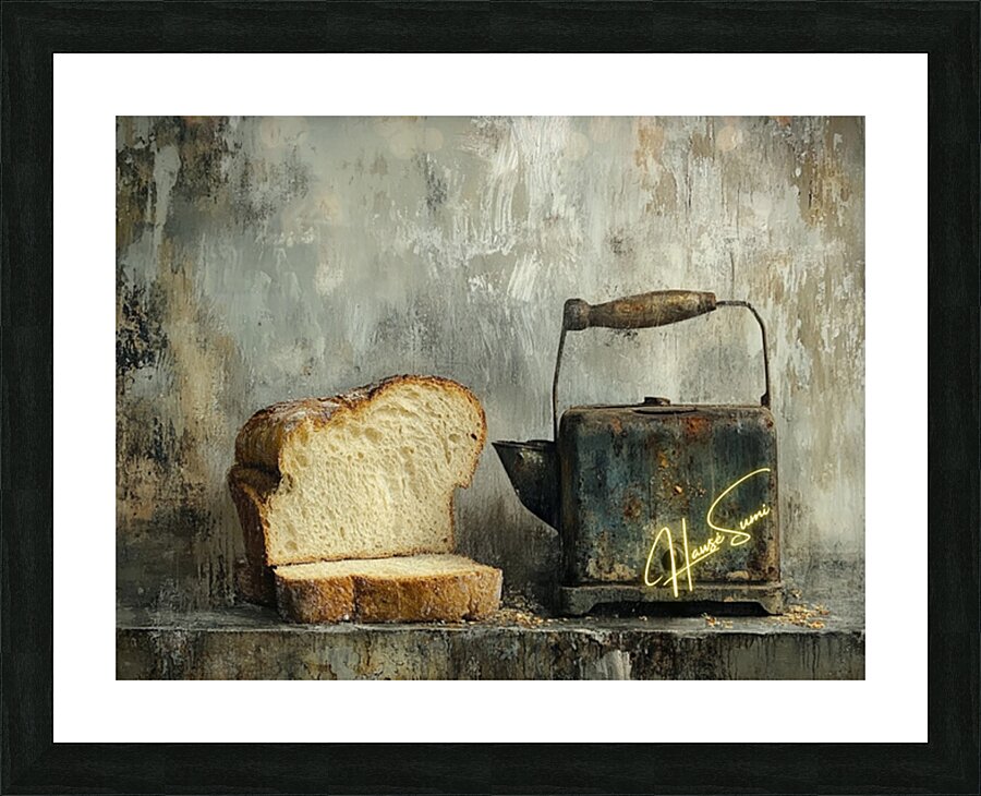 Hunger & Heat: A Rusted Morning Picture Frame print