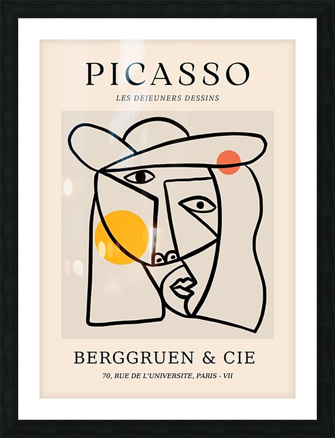Les Dejeuners Dessins Picture Frame print